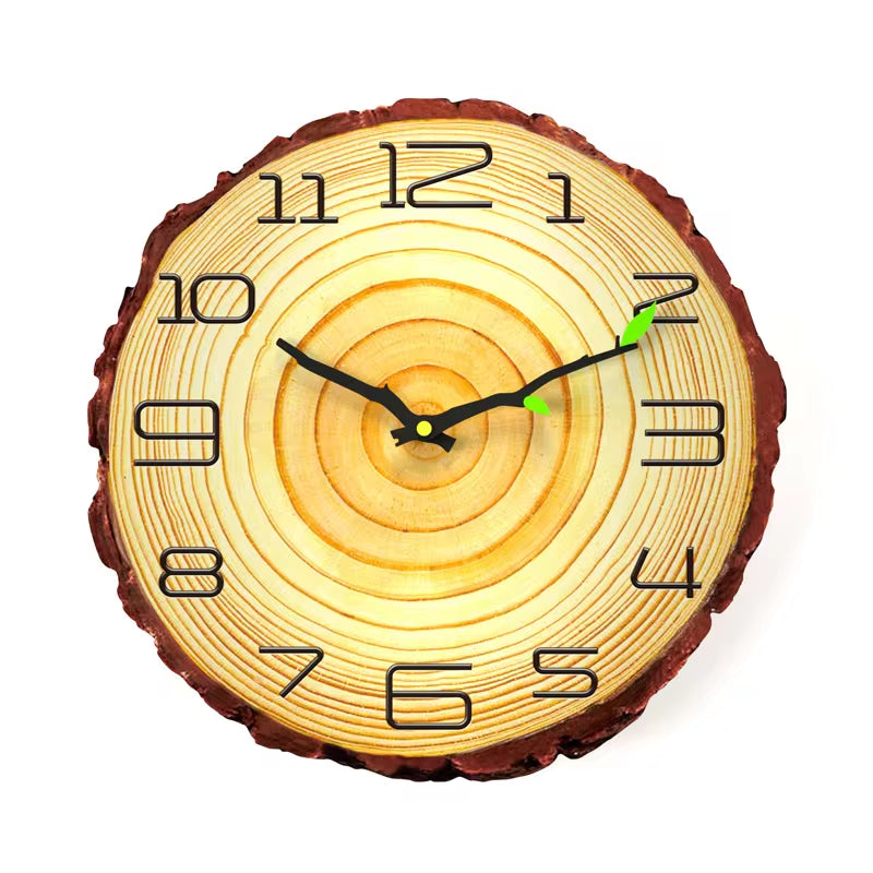 Vintage Wooden Wall Clock – Modern Retro Design, Perfect for Home or Office Decoration
