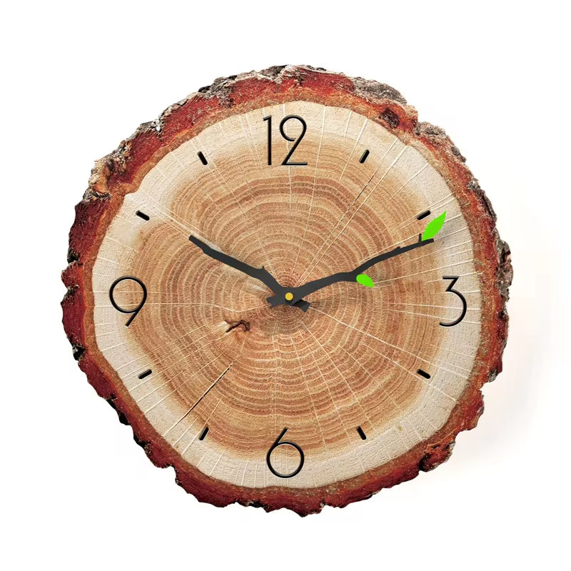 Vintage Wooden Wall Clock – Modern Retro Design, Perfect for Home or Office Decoration