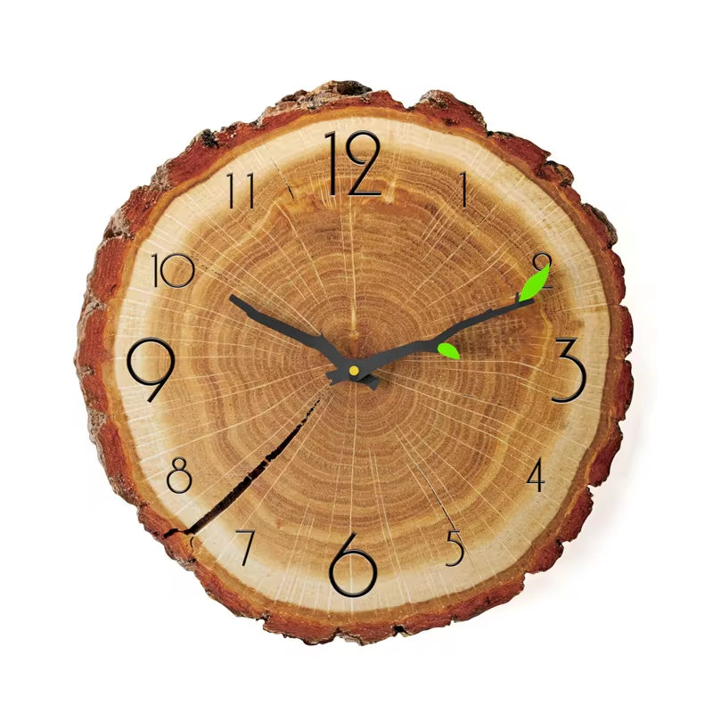 Vintage Wooden Wall Clock – Modern Retro Design, Perfect for Home or Office Decoration