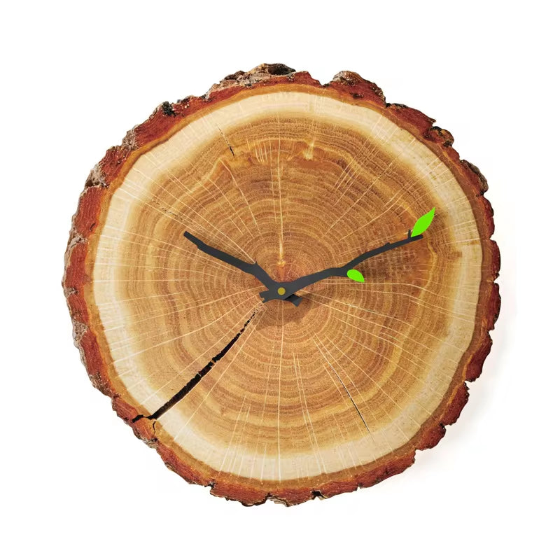 Vintage Wooden Wall Clock – Modern Retro Design, Perfect for Home or Office Decoration