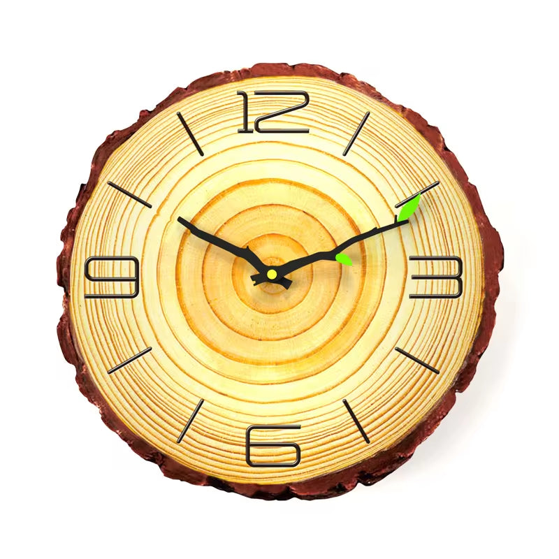 Vintage Wooden Wall Clock – Modern Retro Design, Perfect for Home or Office Decoration