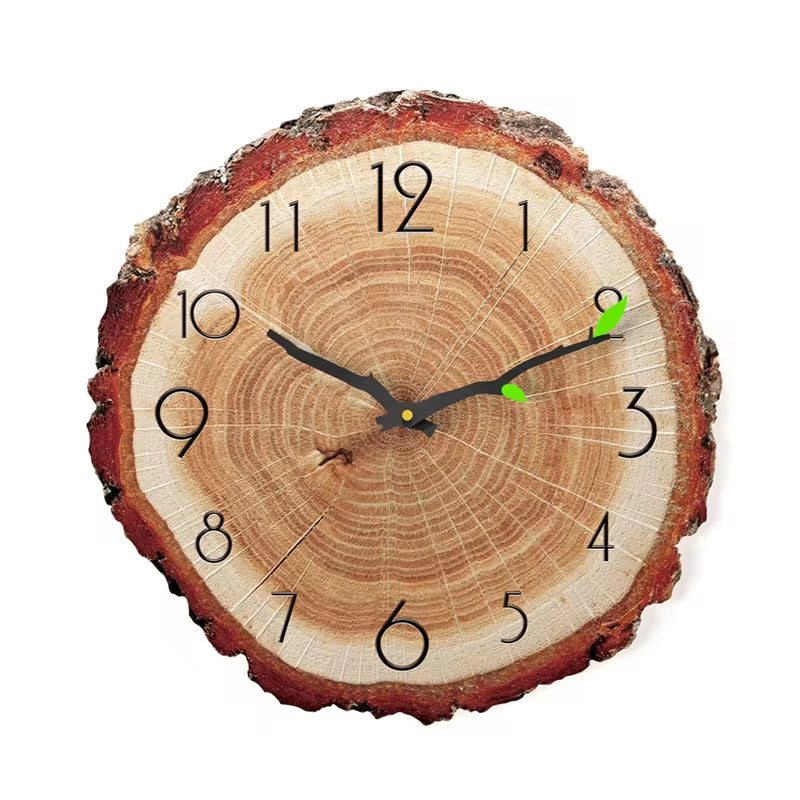 Vintage Wooden Wall Clock – Modern Retro Design, Perfect for Home or Office Decoration