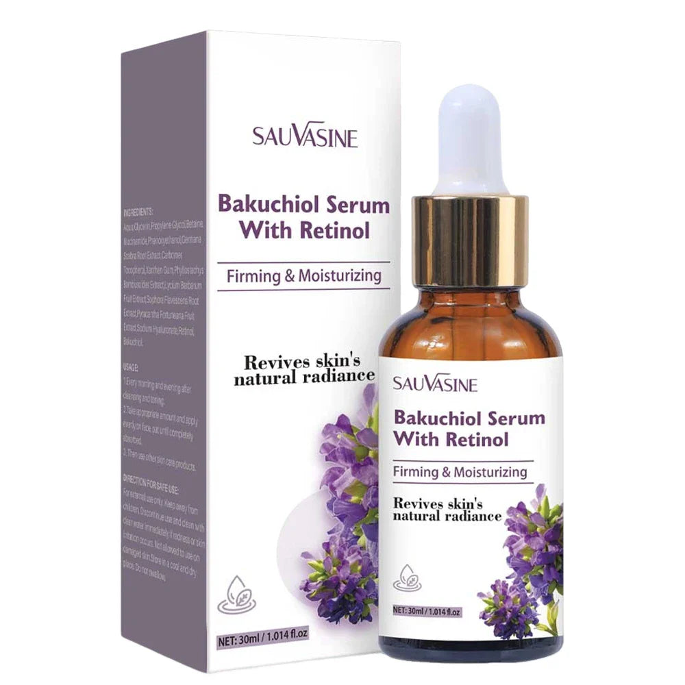 30ml Bakuchiol & Retinol Serum – Moisturizing, Firming, Anti-Aging for Women