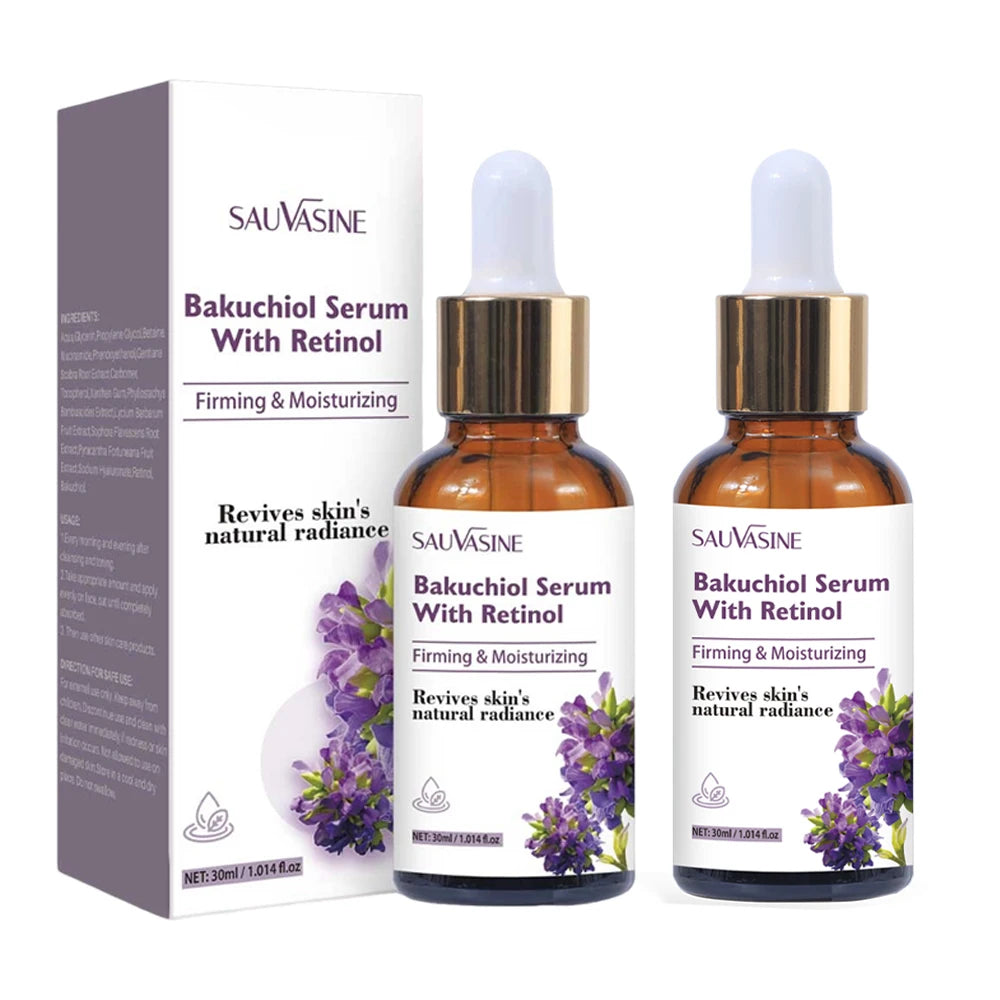 30ml Bakuchiol & Retinol Serum – Moisturizing, Firming, Anti-Aging for Women