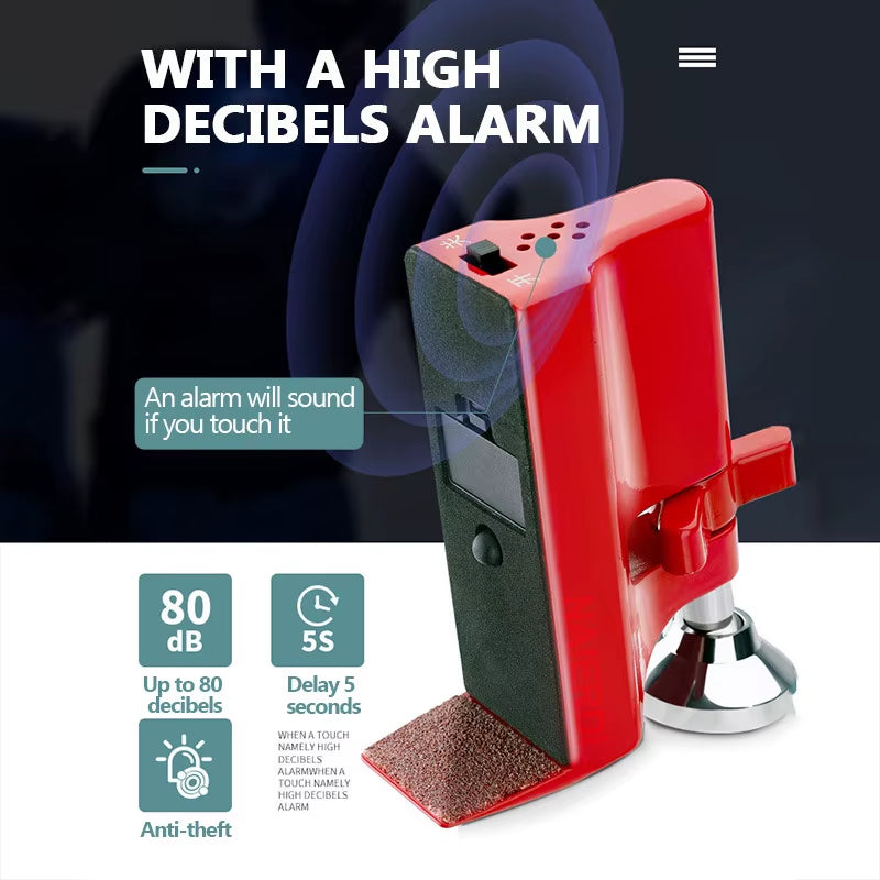 Personal Security Device | Door Lock with Stopper WITH Alarm for Students, Travelers and other People