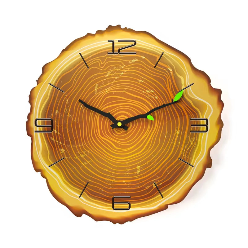 Vintage Wooden Wall Clock – Modern Retro Design, Perfect for Home or Office Decoration